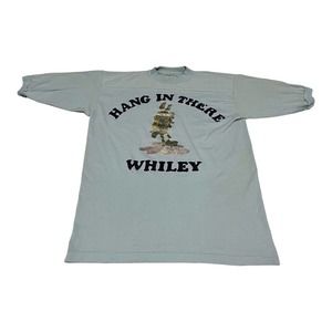 Vintage 70s 80s VTG Wile E Coyote Looney Tunes Iron On Graphic Shirt